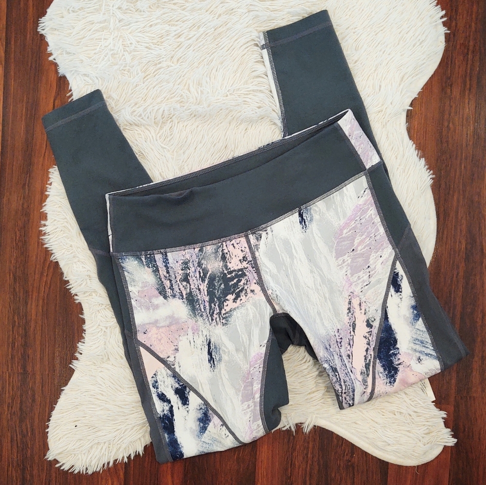 Zella Marble Gray Leggings